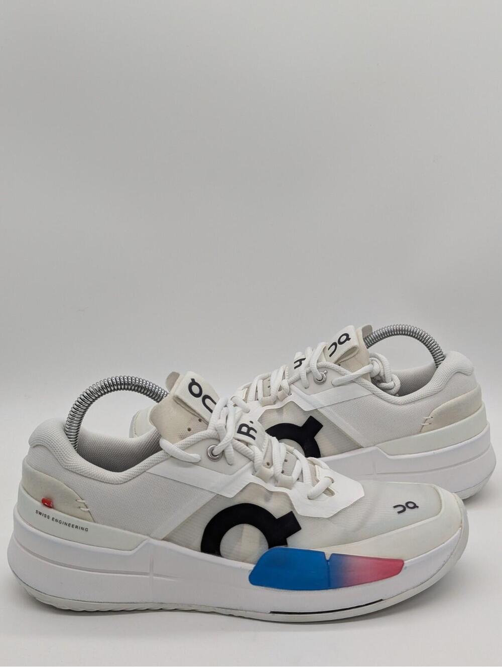 On Running Roger Pro 2 Malibu White Blue Pink 3we10332840 Shoes Women's Size 9